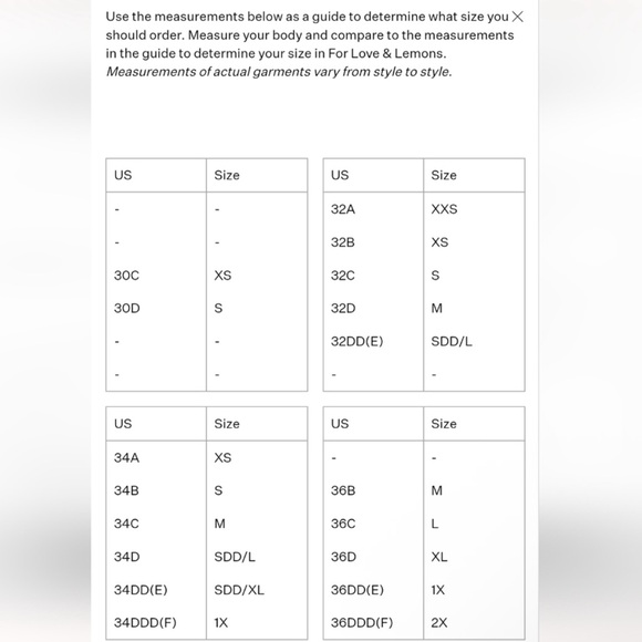 For Love And Lemons long line bra/bustier size XXS, Gardenia - Picture 4 of 8